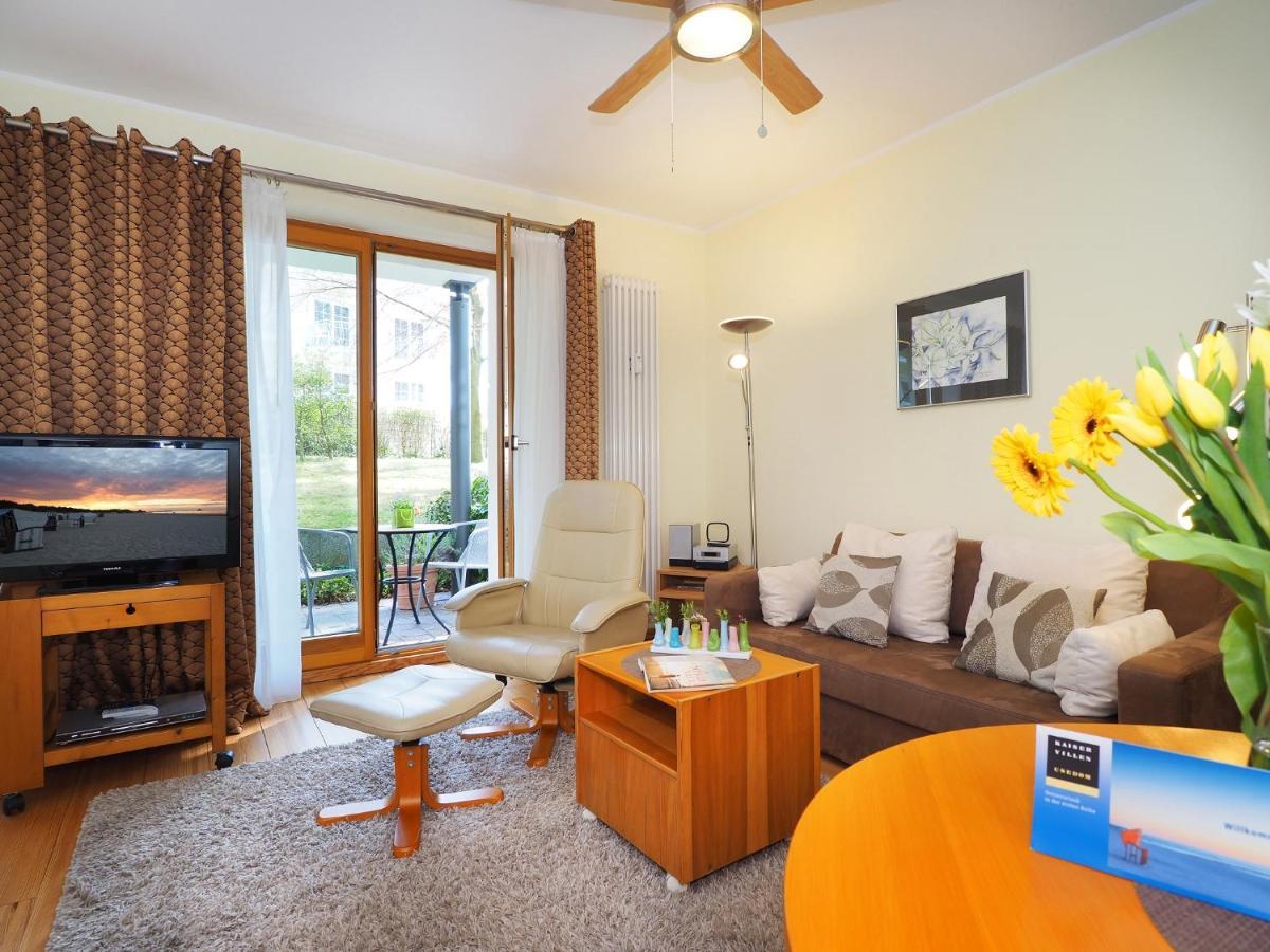 Kaiservillen Heringsdorf - 1-Raum-Ferienwohnung Mit Terrasse D103 Екстер'єр фото
